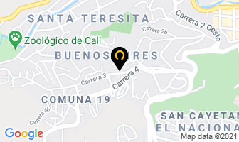 Mapa de Cg Soluciones Juridicas en Cali