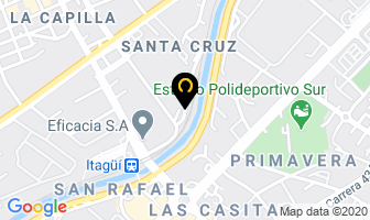 Mapa de Cgb Soluciones A Su Altura en Itaguí