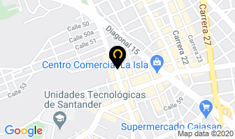 Mapa de Chalecos Security en Bucaramanga