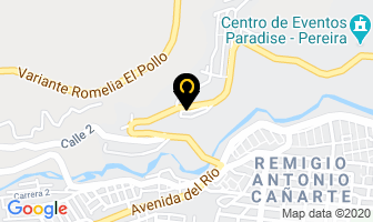 Mapa de * Chalet's * Club La Popa en Pereira