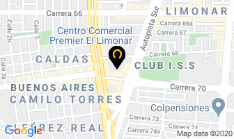 Mapa de Chambres Lencería en Cali