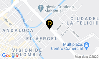 Mapa de Chaneme Comercial S.a. en Bogotá D.C
