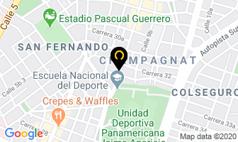 Mapa de Chaneth Muebles en Cali