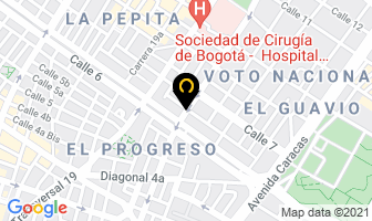 Mapa de Chaparro Blanca en Bogotá D.C