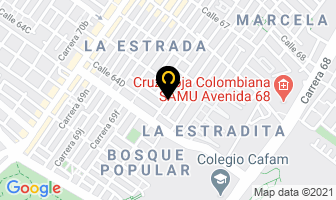 Mapa de Chaparro Socha Hernando en Bogotá D.C