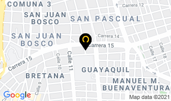Mapa de Chapas Y Cremalleras B.l.f. en Cali