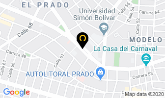 Mapa de Char Hermanos Ltda. en Barranquilla