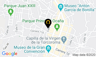 Mapa de Charcutería Central en Ocaña