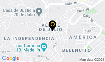 Mapa de Charcuteria Monis en Medellín