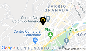 Mapa de Charly Granada *food & Bar* Cali en Cali