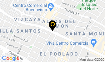 Mapa de Charris Alvarado Dubby E. en Barranquilla
