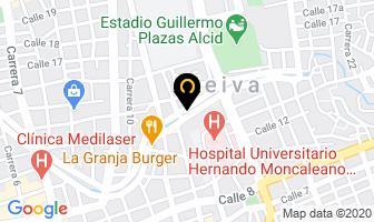 Mapa de Charry Dussán Enrique en Neiva