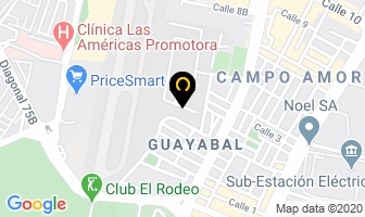 Mapa de Charter De Colombia en Medellín