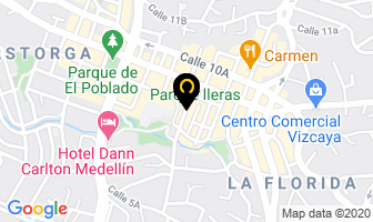 Mapa de Chaston Bar en Medellín