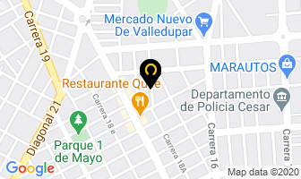 Mapa de Chatarreria Del Vallenato en Valledupar