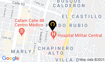 Mapa de Cháves Alfonso en Bogotá D.C