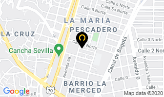 Mapa de Cheff De Cocina Horacio Rojas en Cúcuta