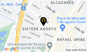 Mapa de Chevetaxi en Bogotá D.C