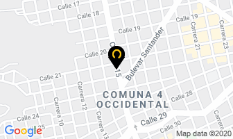 Mapa de Chevroford en Bucaramanga