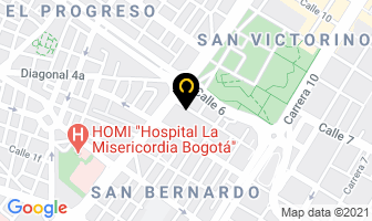 Mapa de Chevrolet E Isuzu 580 Ltda. en Bogotá D.C
