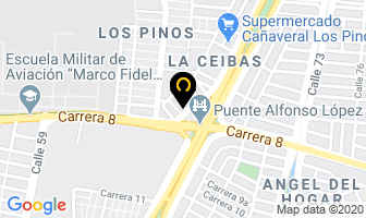 Mapa de Chicago Videobar en Cali