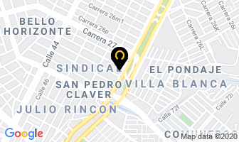Mapa de Chicas Bar Burbujas en Cali