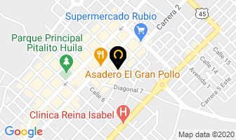 Mapa de Chidos Calzado en Pitalito