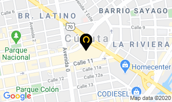 Mapa de Chiky Mary Heladería en Cúcuta
