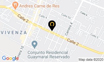 Mapa de Chimeneas Alarcon - Fabrica en Chía