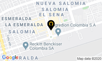 Mapa de China Cel en Cali