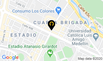 Mapa de Chip Colombia en Medellín