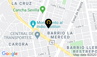 Mapa de Chispita Y Semillita en Cúcuta