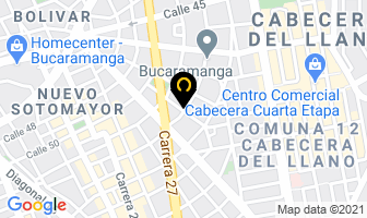 Mapa de Chiva Eventos en Bucaramanga
