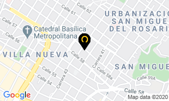 Mapa de Chivas Rumberas en Medellín