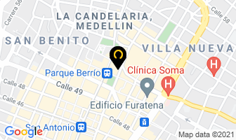 Mapa de Chivasparranda.com en Medellín