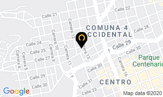 Mapa de Chivera 2.50 en Bucaramanga