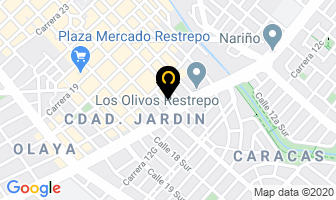 Mapa de Chocolate Sweet en Bogotá D.C