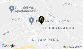 Mapa de Chocolatería Almendra Amarga en Medellín