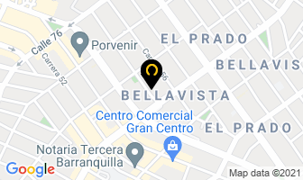Mapa de Chocolates Deli Magui en Barranquilla