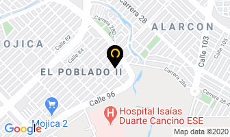 Mapa de Cholados Caliche en Cali