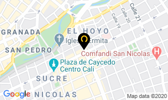 Mapa de Cholados Jamundi en Cali