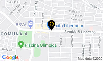 Mapa de Cholaos.com en Santa Marta