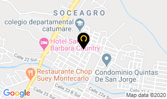 Mapa de Choriligth en Villavicencio