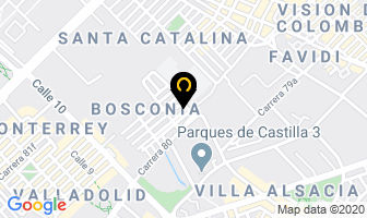 Mapa de Chorizo Santarrosano en Bogotá D.C