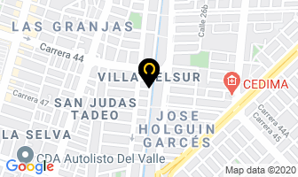 Mapa de Chorizos El Paisa Mao en Cali