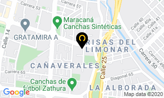 Mapa de Chupe Guadalupe en Cali
