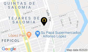 Mapa de Churón Fernando en Cali