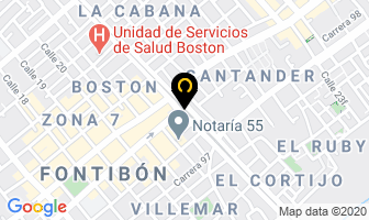Mapa de Churros Y Papas en Bogotá D.C