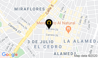 Mapa de Ci.  Alevinos Del Valle en Cali