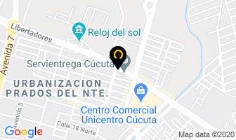 Mapa de Ci Andiexpo Ltda. en Cúcuta